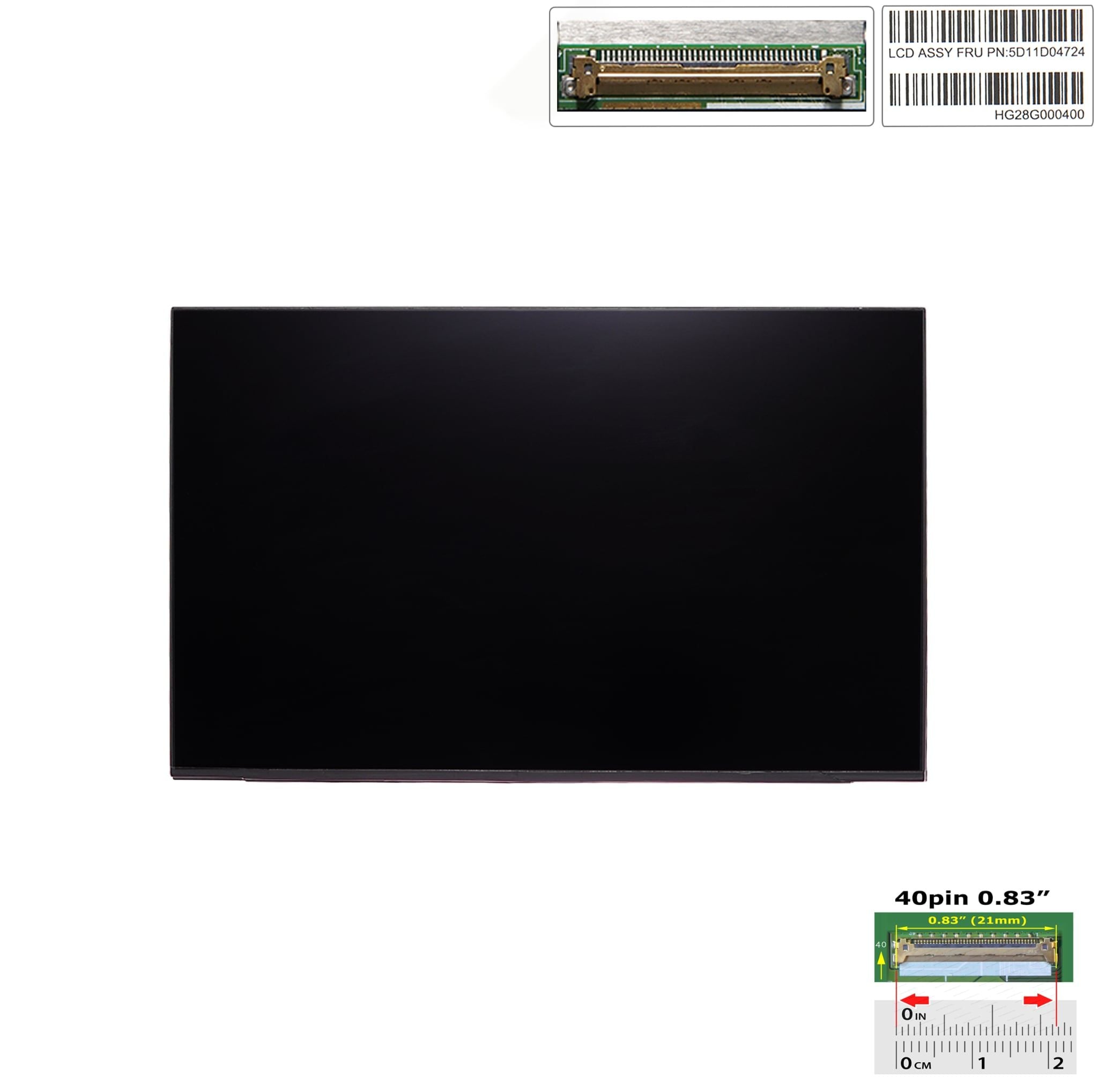  Màn hình 16.0 Lenovo ThinkPad 16P Gen 2 NE160QDM-N63 2560x1600 QHD Thường 40 chân Tràn viền không ốc & 5D11D04724 (ORG +) 