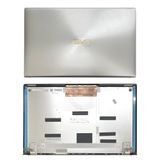  Vỏ A Asus ZenBook UX533 13N1-62A0351 Bạc Kim loại kèm bản lề dùng cho màn cảm ứng & UX533F UX533FD UX533FN (ORG -) 