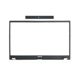  Vỏ B Asus VivoBook X512DA 13NB0KA3P02113 Đen Nhựa Ốp bản lề bạc & X512DK FA FL UF UB (HCP +) 