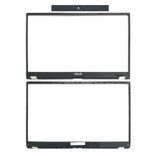  Vỏ B Asus VivoBook X512DA 13NB0KA3P02113 Đen Nhựa Ốp bản lề bạc & X512DK FA FL UF UB (HCP +) 