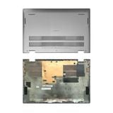  Vỏ D Dell Inspiron 5510 06W5VK Ghi Nhựa Đế cao su & Inspiron 5515 5518 (ORG +) 