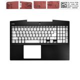  Vỏ C Dell Inspiron G3 3590 08WVW8 US Đen Nhựa Viền chuột đỏ (ORG +) 