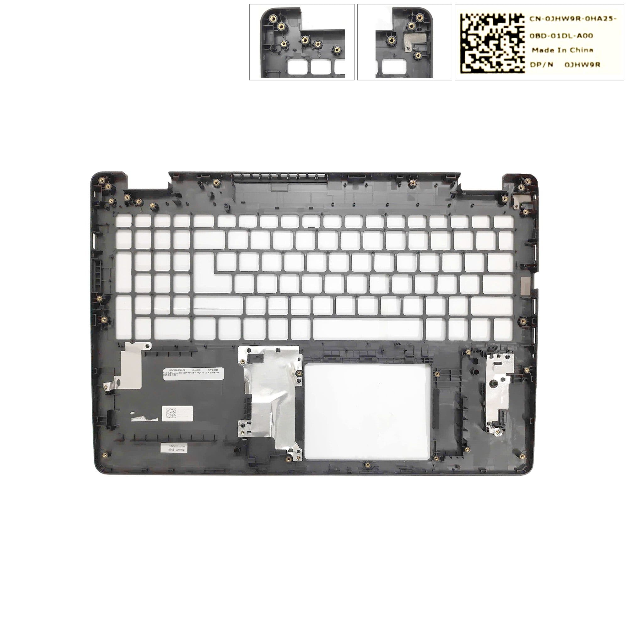  Vỏ C Dell Inspiron 3501 03HW9R US Đen Nhựa Type C & INS 15 3000 3505 3502 (ORG -) 