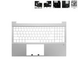  Vỏ C HP Pavilion 15 EG M08913-001 Bạc Kim loại Không Vân tay và cổng SD & 15-EG0021NR 54G7HTATPL0 (ORG +) 