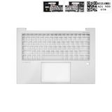  Vỏ C HP EliteBook 840 G9 6051B1498101 Bạc Kim loại Có vân tay & 840 G10 N09059-B31 (ORG +) 