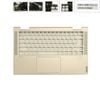 Vỏ C Lenovo Yoga C740 14IML AM1FG000100 US Vàng Kim loại (ORG +)