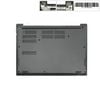 Vỏ D Lenovo ThinkPad E480 AP166000500 Đen Nhựa Đế cao su & Thinkpad E480C E485 E495 E490 (ORG +)