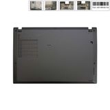  Vỏ D Lenovo ThinkPad T490S AM1BR000100 Đen Carbon Đế cao su & T495S (ORG +) 