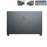  Vỏ A MSI GS Stealth 15M A11SDK Xanh dương Đậm Kim loại (ORG +) 