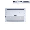 Vỏ D MSI Creator P65 3076Q5D412 Bạc Kim loại Đế cao su & P65 MS 16Q1 16Q4 (ORG -)