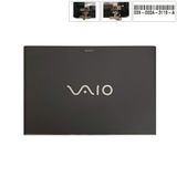  Vỏ A Sony SVP 13 13 009-000A-3119-A Đen Nhựa Viền bạc Kèm bản lề & & SVP132 SVP132A (ORG +) 