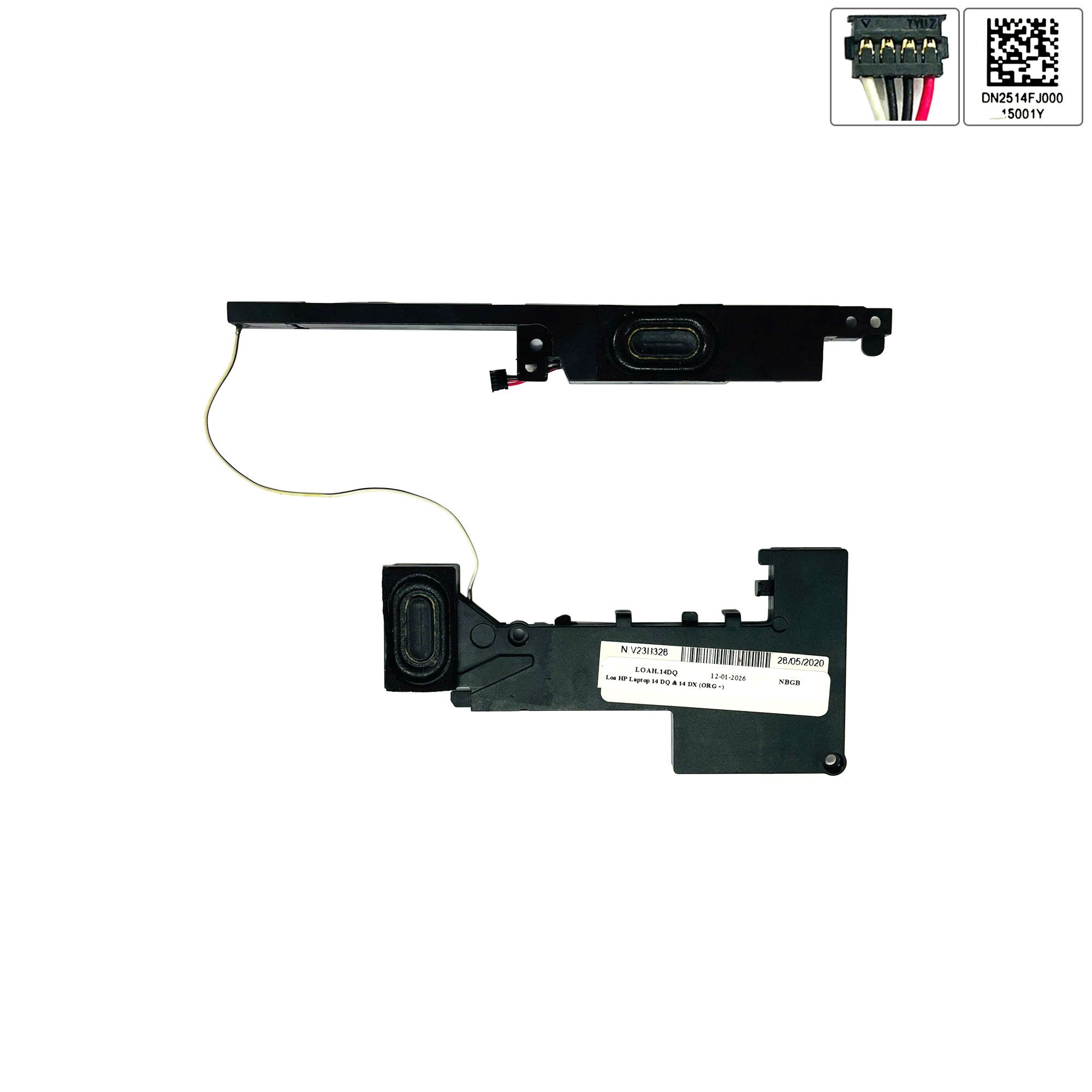  Loa HP 14 DQ DN2514FJ000 Trái phải Giắc cài 4 chân & 14 DX (ORG +) 
