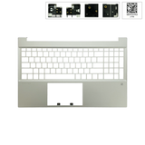 Vỏ C HP Pavilion 15 EG M08913-001 Bạc Kim loại Không Vân tay và cổng SD & 15-EG0021NR 54G7HTATPL0 (ORG +) 