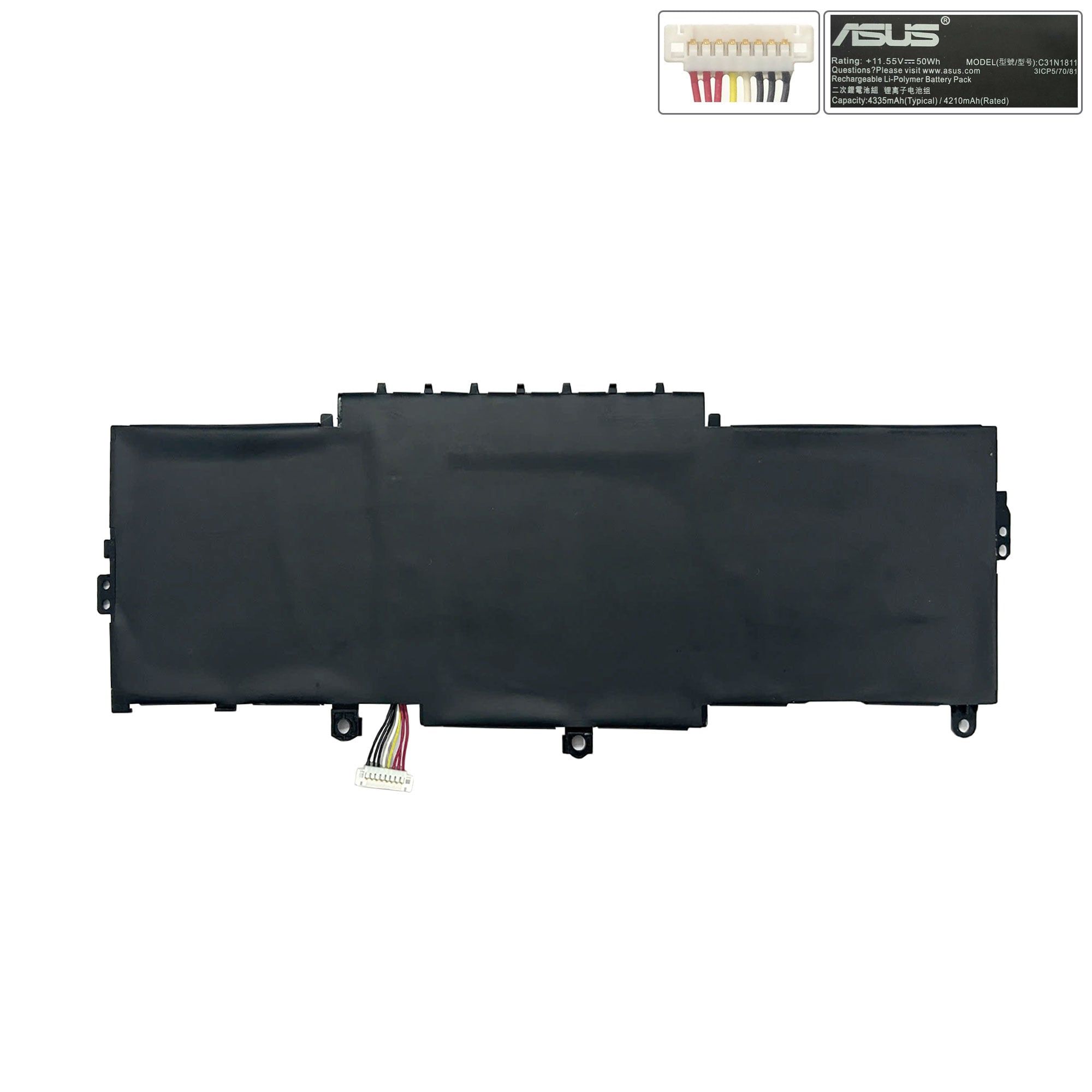  Pin Asus ZenBook UX433FX C31N1811 11,55V 50Wh & UX433FN U4300FN U4300FA (ORG +) 