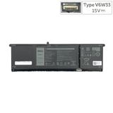 Pin Dell Inspiron 5515 V6W33 11,4V 54,5Wh 4781mAh 6cell & 5510 5415 (ORG +) 