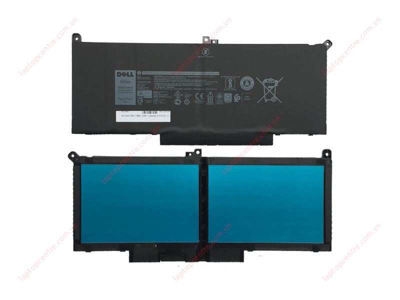  Pin Dell Latitude E7380 0G74G 11,4V 42Wh 3684mAh 3cell & 7480 7280 (ORG +) 