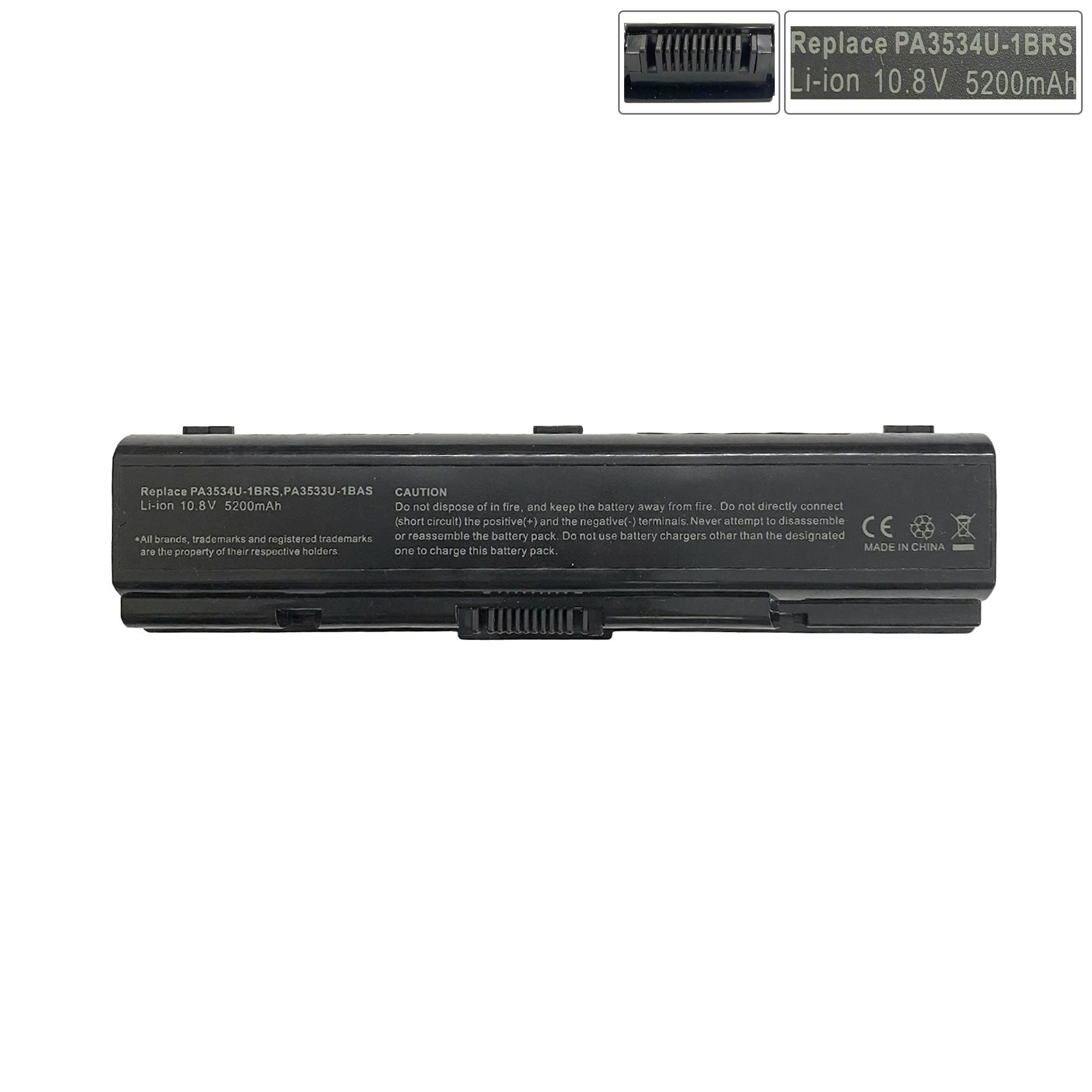  Pin Toshiba A200 PA 3534U 10,8V 44Wh 4000mAh (HCP +) 