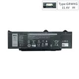  Pin Dell Precision 3480 0GRWKG 11,4V 42Wh 3500mAh 3 Cell & Precision 3580 Latitude 3440 3540 3550 0V7TXF 0JGT7N (ORG +) 