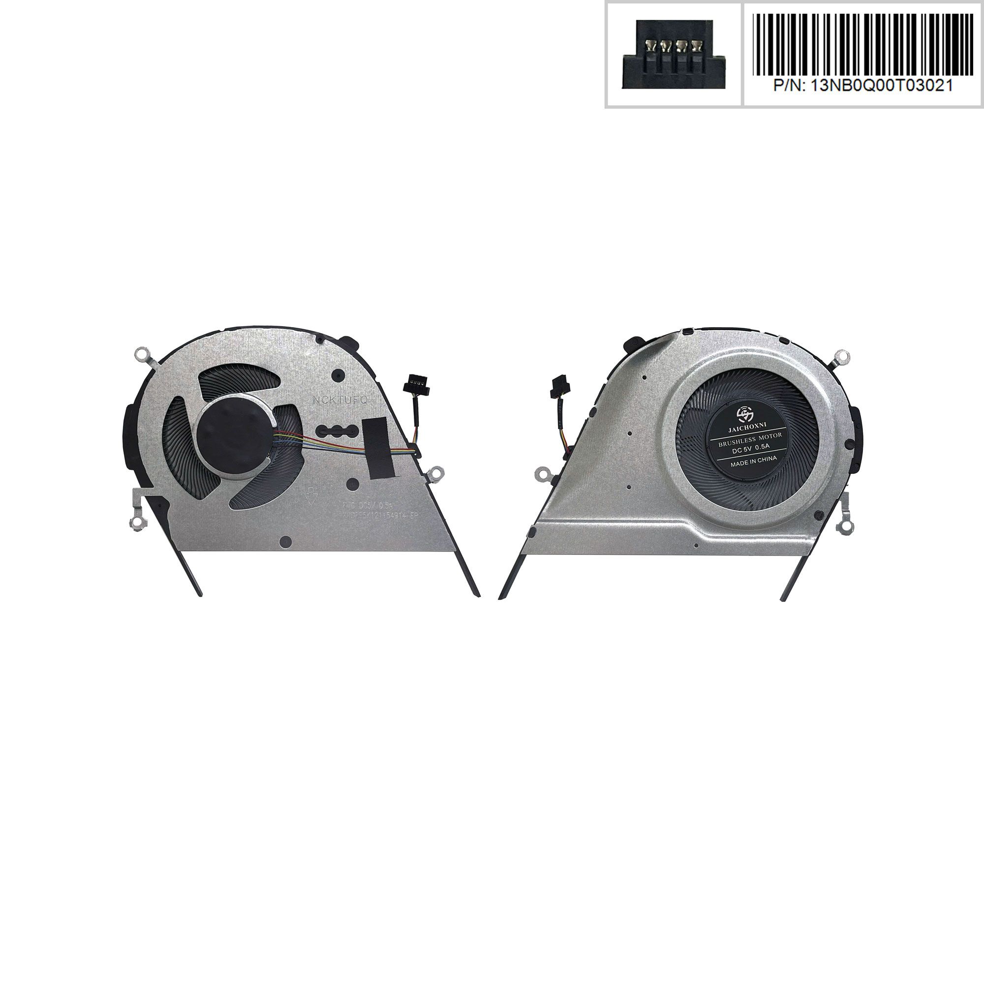  Quạt Asus VivoBook A415 13NB0Q00T03021 5V 0,5A 4 chân CPU & D413 K413 K433 M413 M433 R438 S413 S433 X413 X421 (HCP +) 