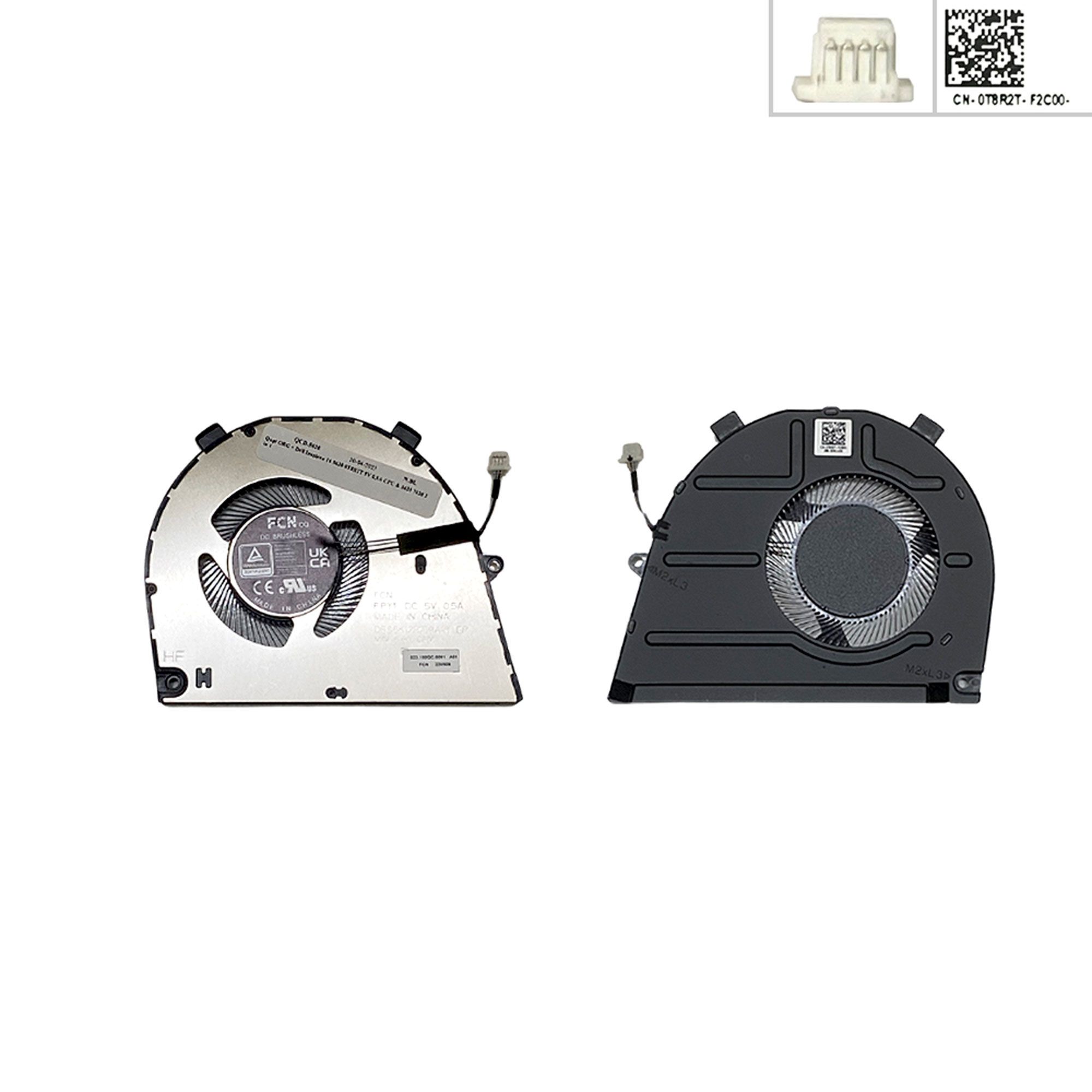  Quạt Dell Inspiron 16 5620 0T8R2T 5V 0,5A CPU & 2-in-1 5625 7620 Vostro 5620 5625 (ORG +) 