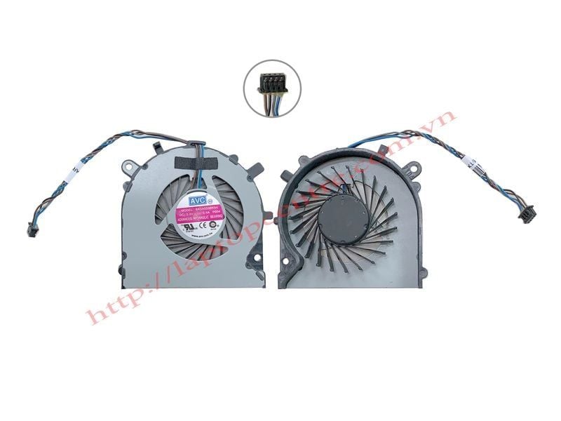  Quạt HP Pavilion 14 AC 813506-001 5V 0,45A 4 chân CPU & 14 AF 14 AN 14 AM 240 245 246 340 346 G3 G4 G5 (ORG +) 