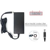  Sạc Dell 180W 19.5V 9.23A chân 7.4x5.0 kim to hình chữ nhật & Alienware M17X Dell 17 R3/15 R3/15 R2/X51 R2/13/14/M17X/M15X/M14X/X51 Precision 7510 7710 G3 G5 G7 3579 3779 5587 5590 7588 7590 7790 (ORG +) 