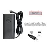  Sạc Dell 100W 20V 5A chân Usb C hình Oval & Dell Precision 5680 3580 3580 3580 3581, Latitude 5340 7640 7640 7340 5440 5540 9440, Inspiron 14 PLUS 7430 LA100PM220 DA100PM220 HA100PM220 (ORG +) 