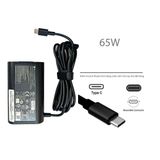  Sạc LG 65W 20V 3.25A chân USB C hình Oval màu đen & Sạc LG Gram 16Z90P 17Z90P-G AA74C EAY65895901 (HCP +) 