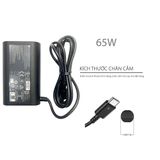  Sạc LG 65W 20V 3.25A chân USB C hình Oval màu đen & Sạc LG Gram 16Z90P 17Z90P-G AA74C EAY65895901 (HCP +) 