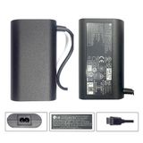  Sạc LG 65W 20V 3.25A chân USB C hình Oval màu đen & Sạc LG Gram 16Z90P 17Z90P-G AA74C EAY65895901 (HCP +) 