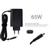 Sạc LG 65W 20V 3.25A chân USB C hình Oval Màu đen & LG Gram 14Z90P 16Z90P 17Z90P ADT-65DSU-B (HCP +) 