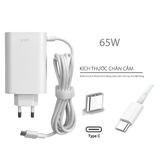  Sạc LG 65W 20V 3.25A chân USB C hình Oval Màu trắng & LG Gram 14Z90P 16Z90P 17Z90P ADT-65DSU-W (HCP +) 