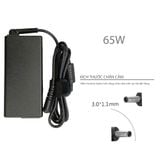  Sạc LG 65W 19V 3.42A Chân 3.0*1.1 hình chữ nhật màu Đen & LG Gram 14Z970 15ZD980 (ORG -) 