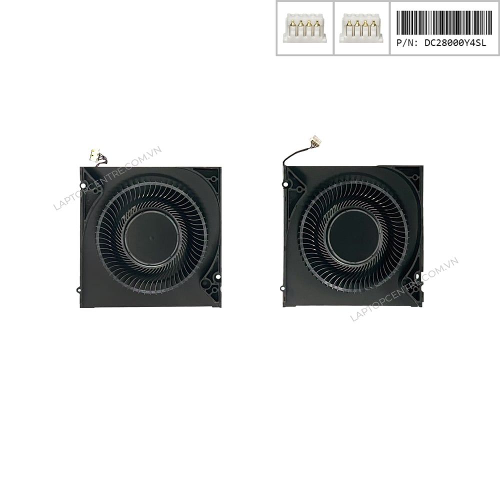  Quạt Dell Precision 7670 DC28000Y4SL 5V 0.70A 4 chân & 0MFWHG 7680 (ORG +) 