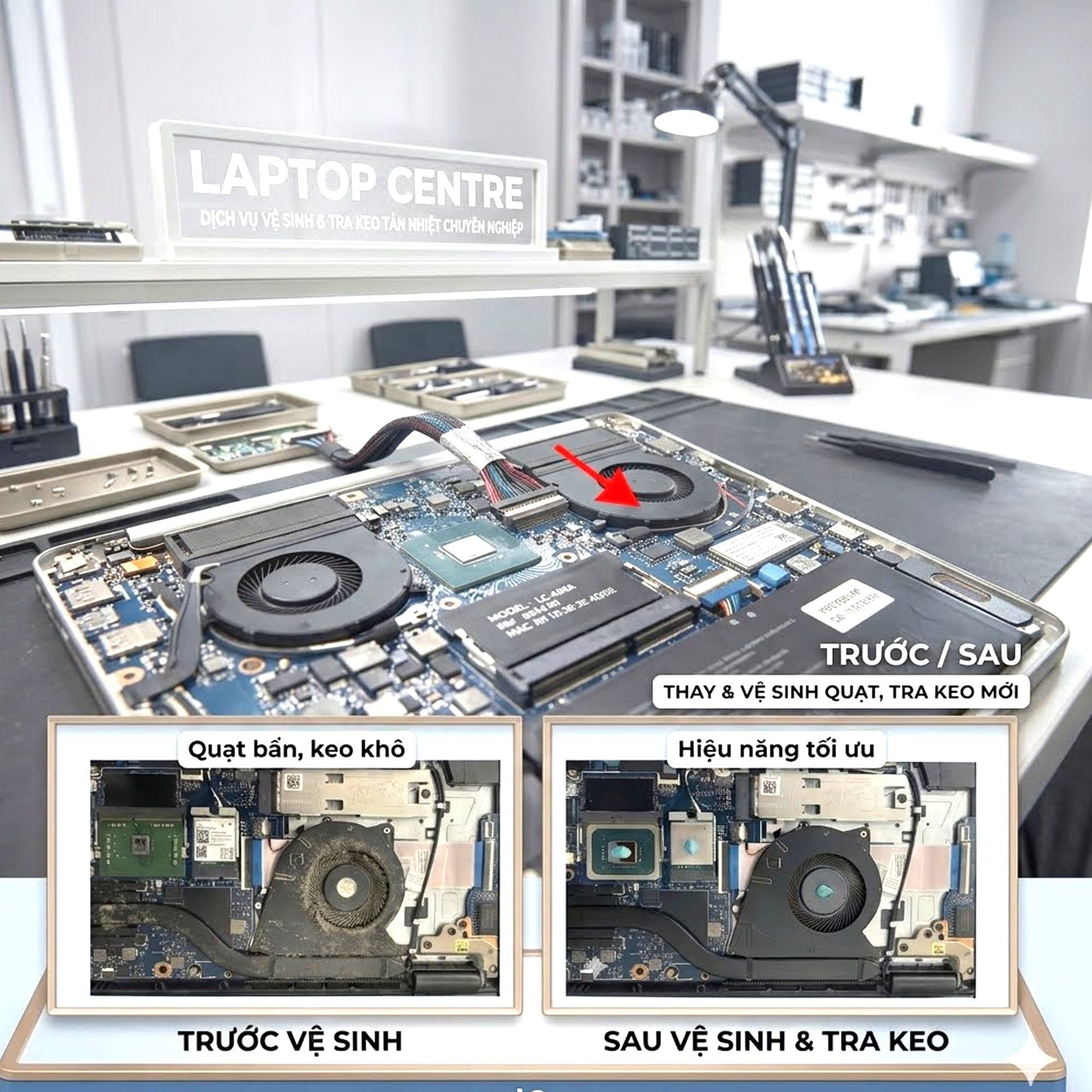  Vệ sinh Laptop lấy ngay 