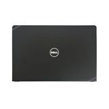  Vỏ A Dell Vostro 3568 0V6MG4 Đen Nhựa Vân kẻ trám nhỏ Logo bạc & 3561 3562 (ORG +) 
