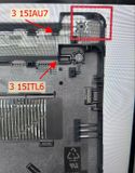  Vỏ D Lenovo IdeaPad 3 15ITL6 AP21P000860 Ghi Nhựa Đế cao su & IdeaPad 3 15ACL6 3 15ADA6 5CB1D20079 (ORG +) 