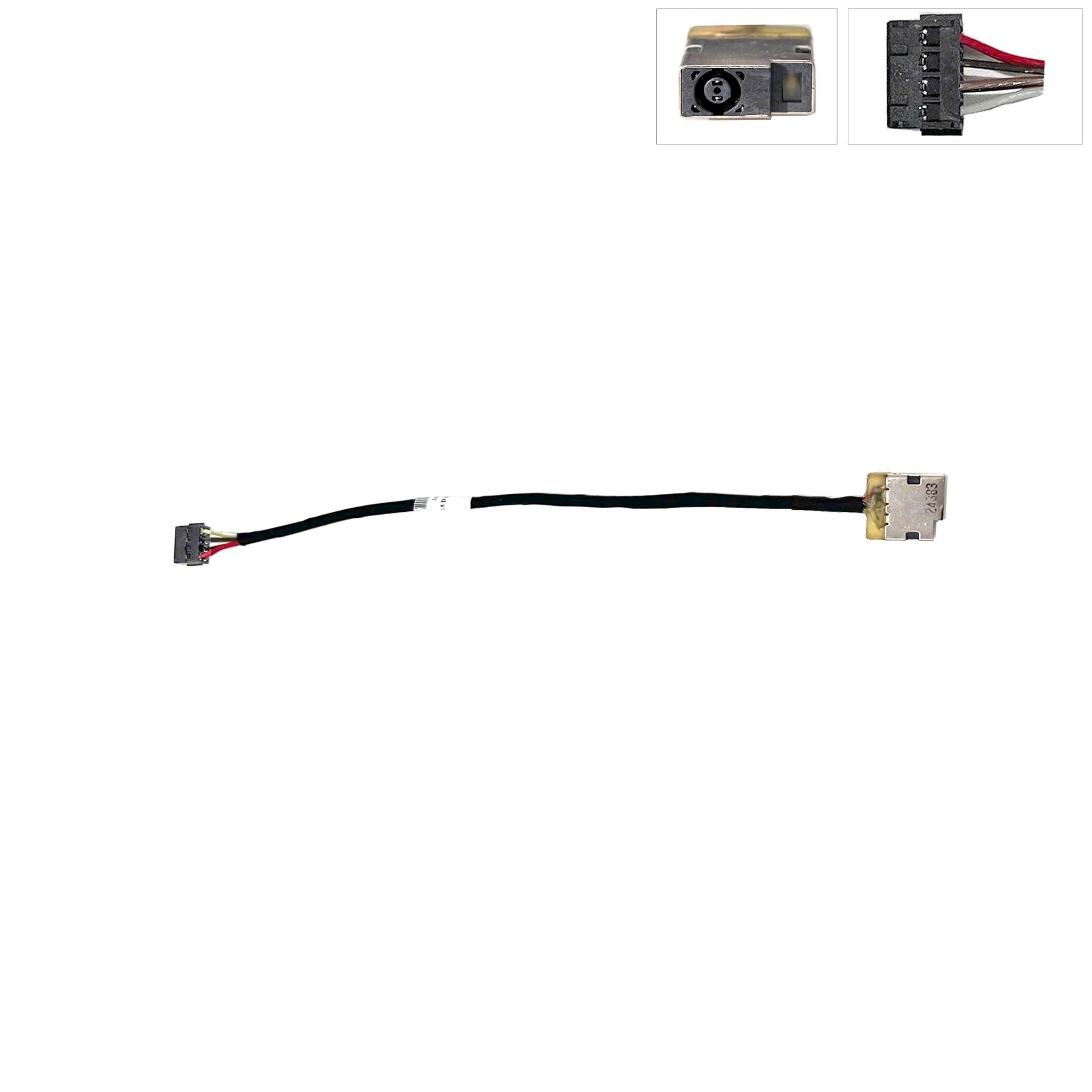  Giắc nguồn DC HP chân 4.5x3.0 kim nhỏ kèm cáp & HP 15D 