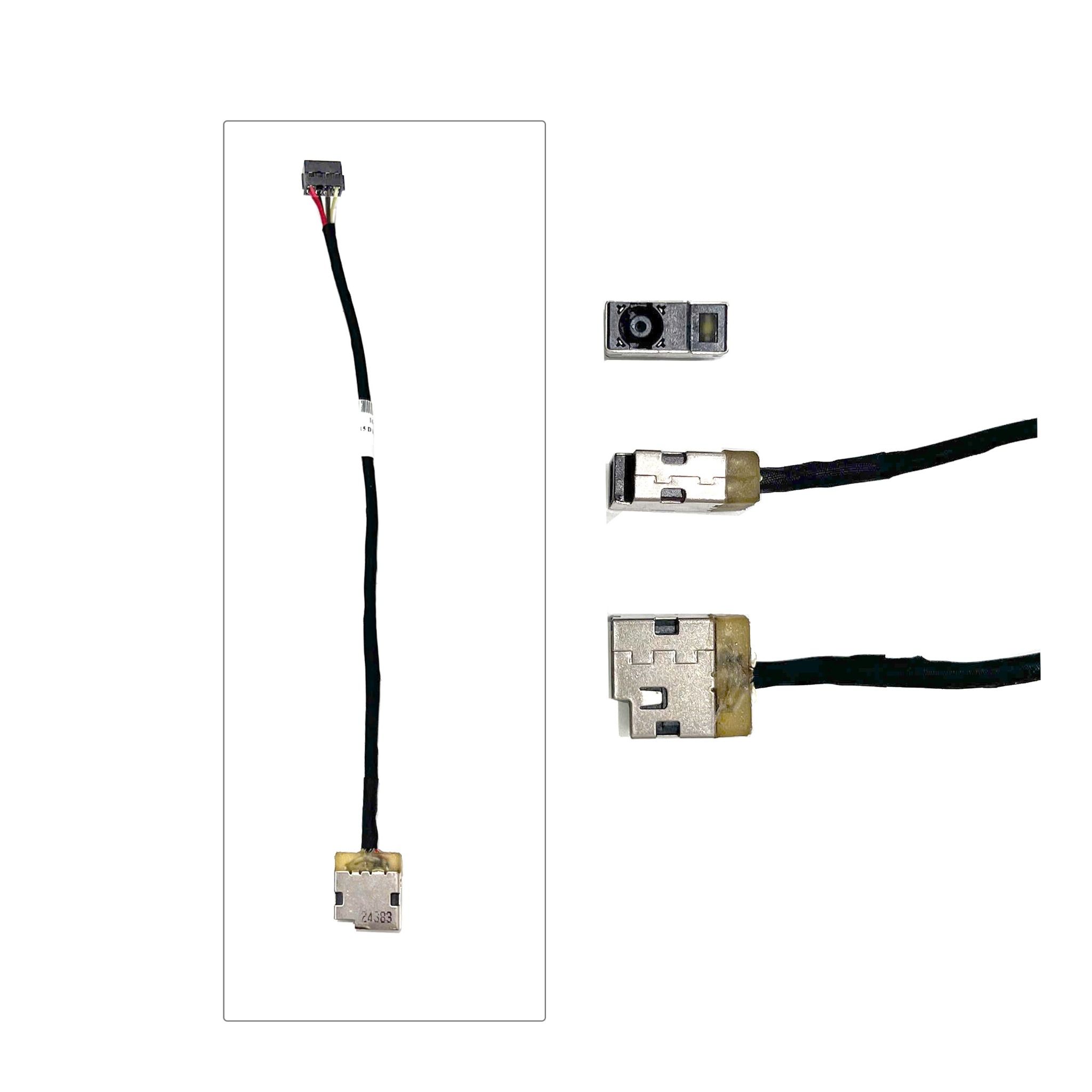  Giắc nguồn DC HP chân 4.5x3.0 kim nhỏ kèm cáp & HP 15D 