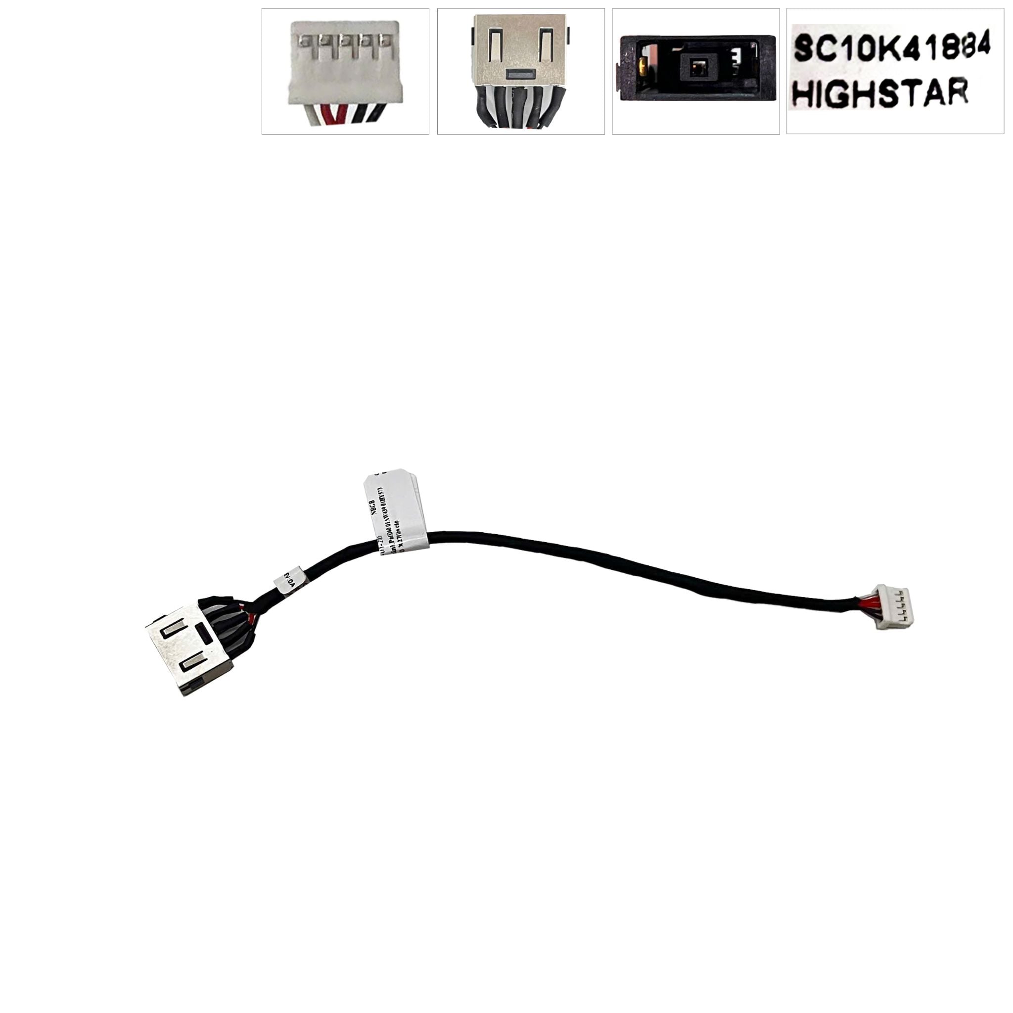  Giắc nguồn DC Lenovo chân 11x5.0 USB & ThinkPad X240 01AW439 01HY573 DC30100PH00 SC10K41884 X250 X260 X270 kèm cáp 