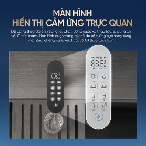  Máy lọc nước Joymie IH800G làm nóng siêu tốc lưu lượng lớn 