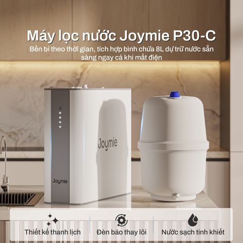  Máy lọc nước âm tủ bếp Joymie P30-C + Bút TDS 