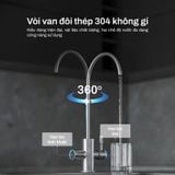  Máy lọc nước âm tủ bếp công suất lớn Joymie JM600G + Bút TDS 