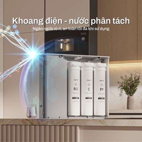  Máy lọc nước âm tủ bếp Joymie P30-C + Bút TDS 