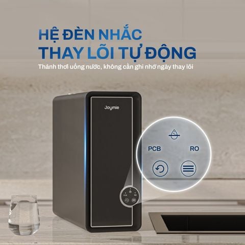  Máy lọc nước âm tủ bếp công suất lớn Joymie JM600G 
