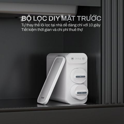  Máy lọc nước âm tủ bếp công suất lớn Joymie JM1000G 