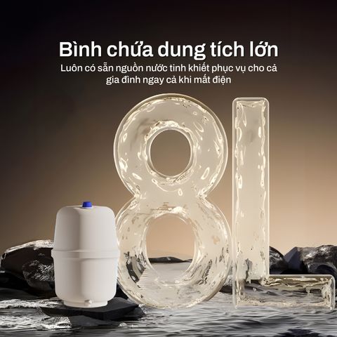 Máy lọc nước âm tủ bếp Joymie P30-C + Bút TDS 