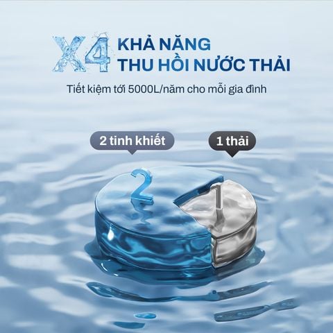  Máy lọc nước âm tủ bếp công suất lớn Joymie JM600G 