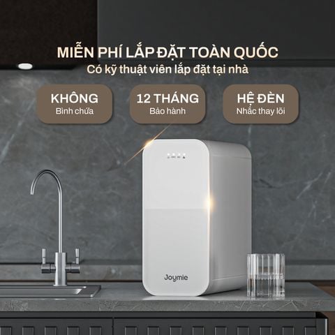  Máy lọc nước âm tủ bếp công suất lớn Joymie JM1000G 