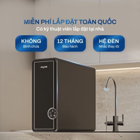  Máy lọc nước âm tủ bếp công suất lớn Joymie JM600G 